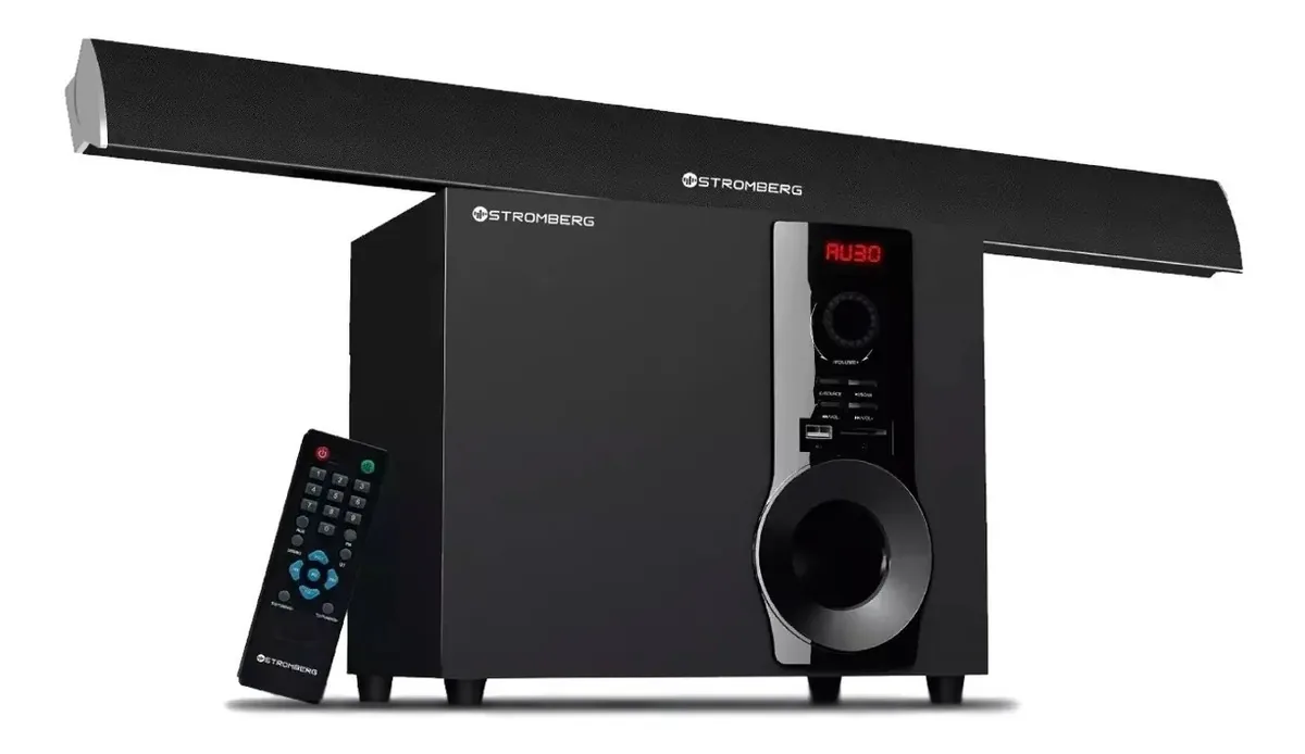 Barra de som Stromberg Sb-21 Barra + Subwoofer + Bluetooth