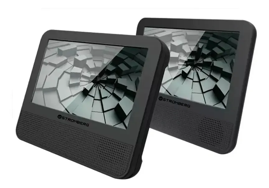 Dvd portátil Stromberg Carlson Dvdp-753 Tela dupla 7 Usb