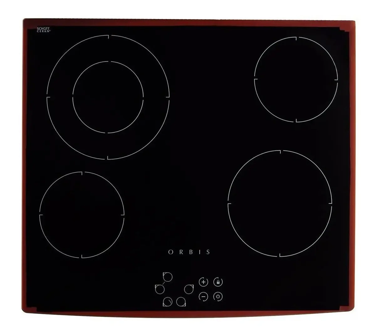 Fogão elétrico Orbis EV4NEO preto