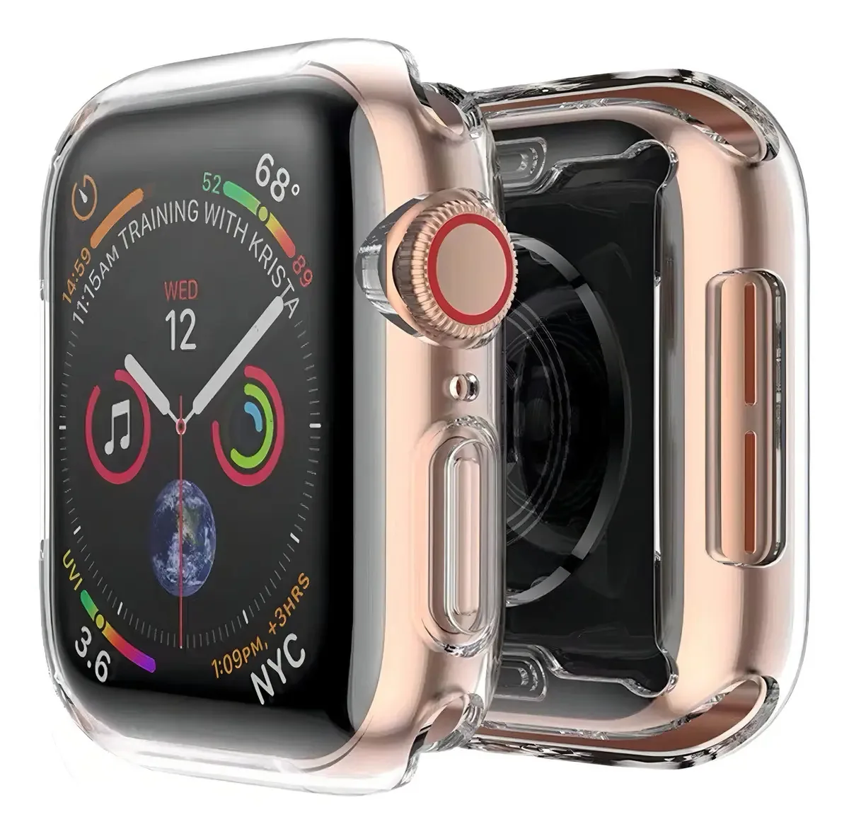 Watchcase Capa Capinha Protetora D Silicone Para Smartwatchs