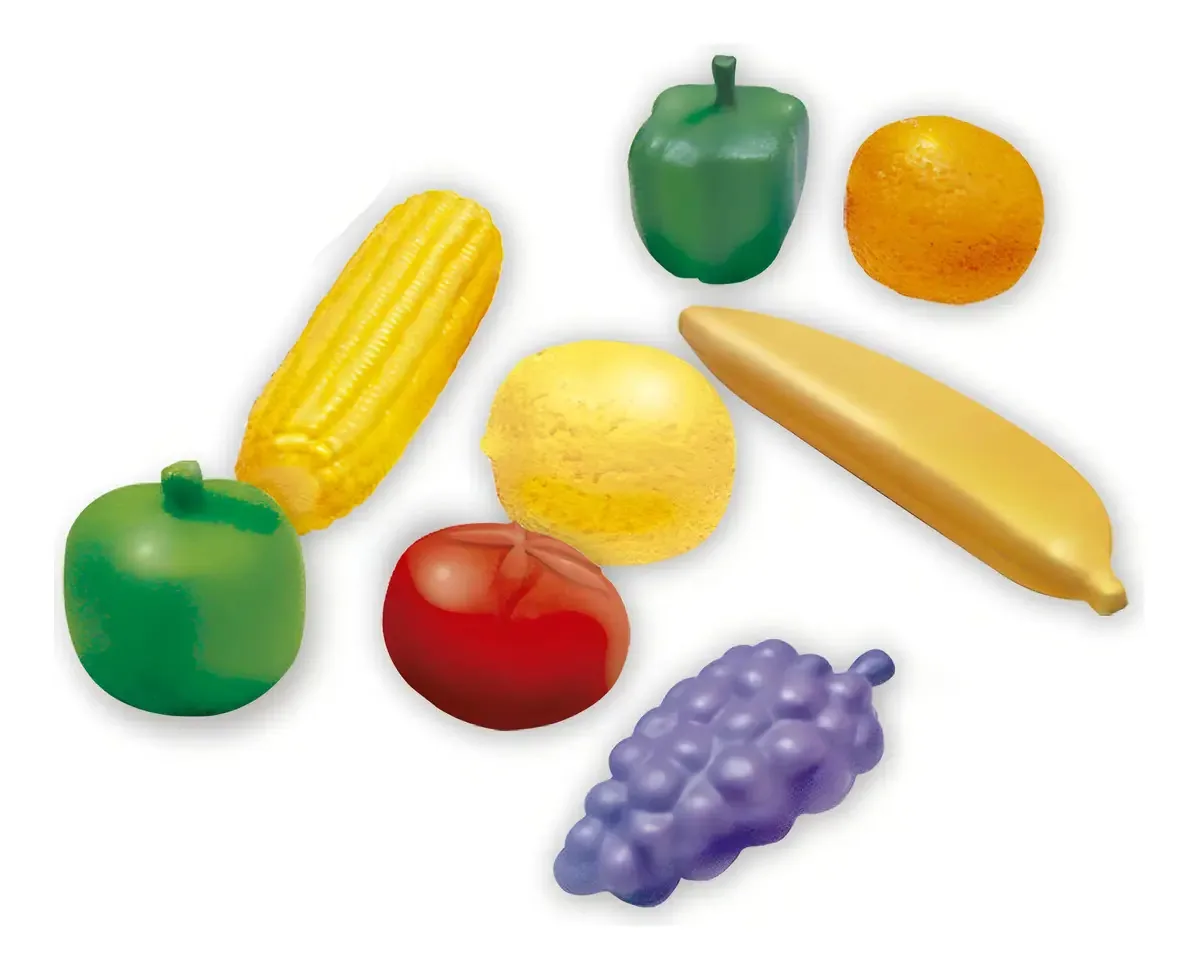 Conjunto de frutas e vegetais Luni