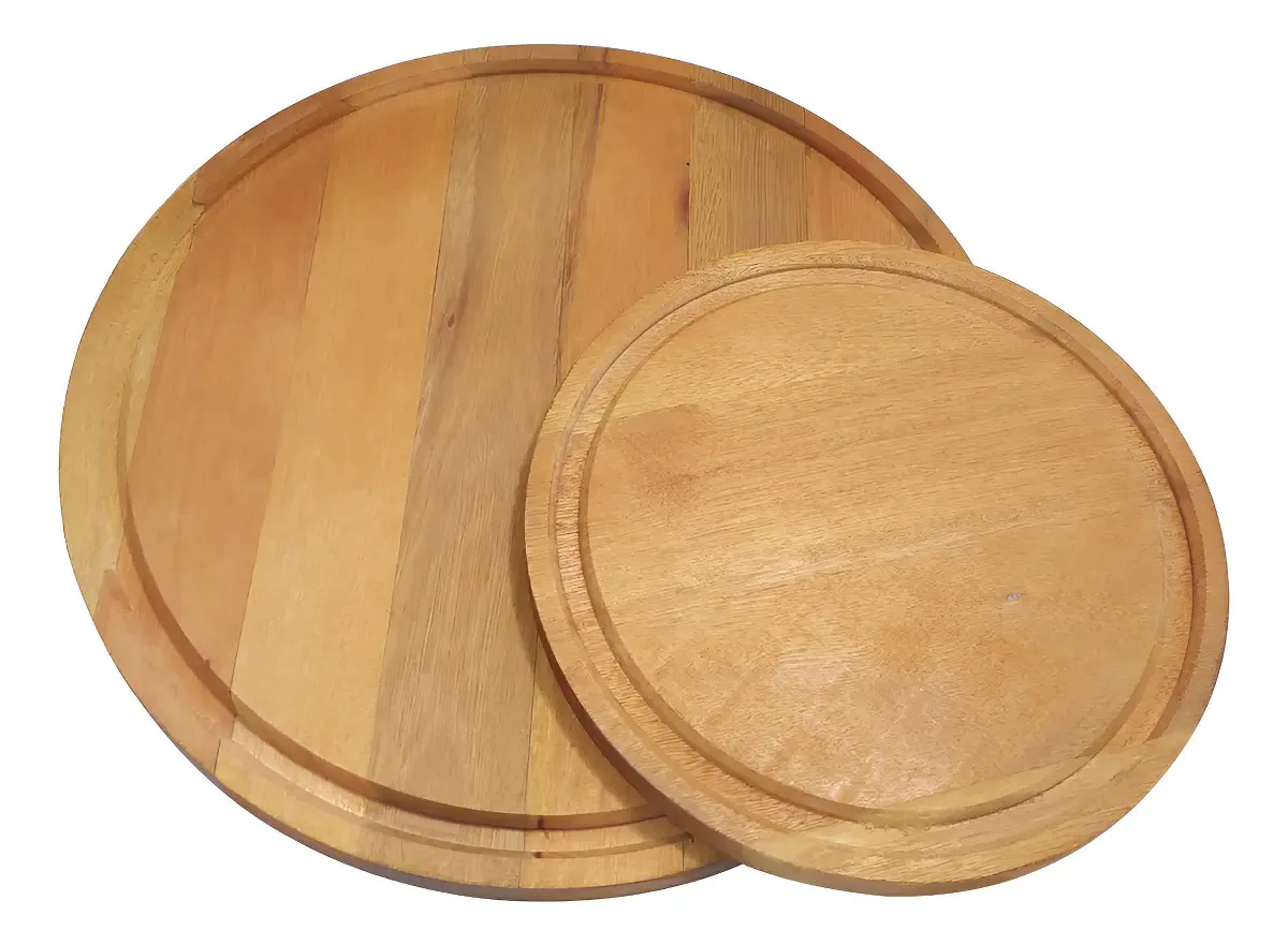 Kit 2 Tabuas De Corte Para Cozinha Prancha De Cortar Carne