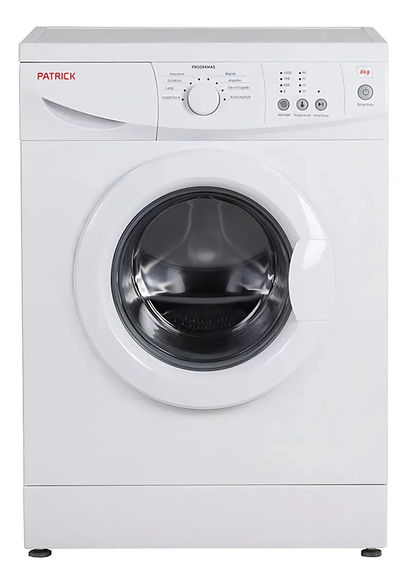 Máquina de lavar automática Patrick LPK08E10 branca 8kg