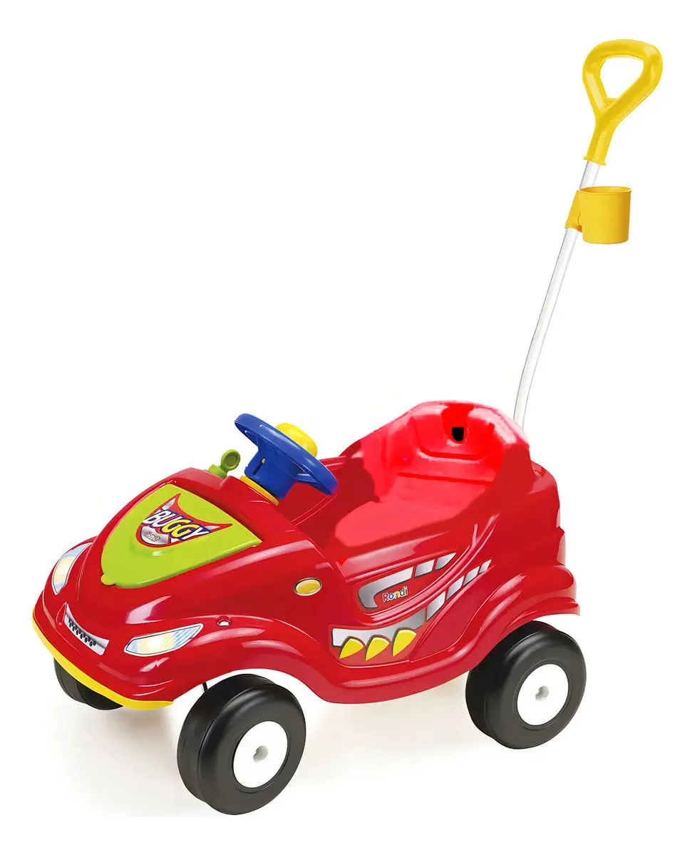 Carro de caminhada Rondi Red Pink Buggy Handle em Mac