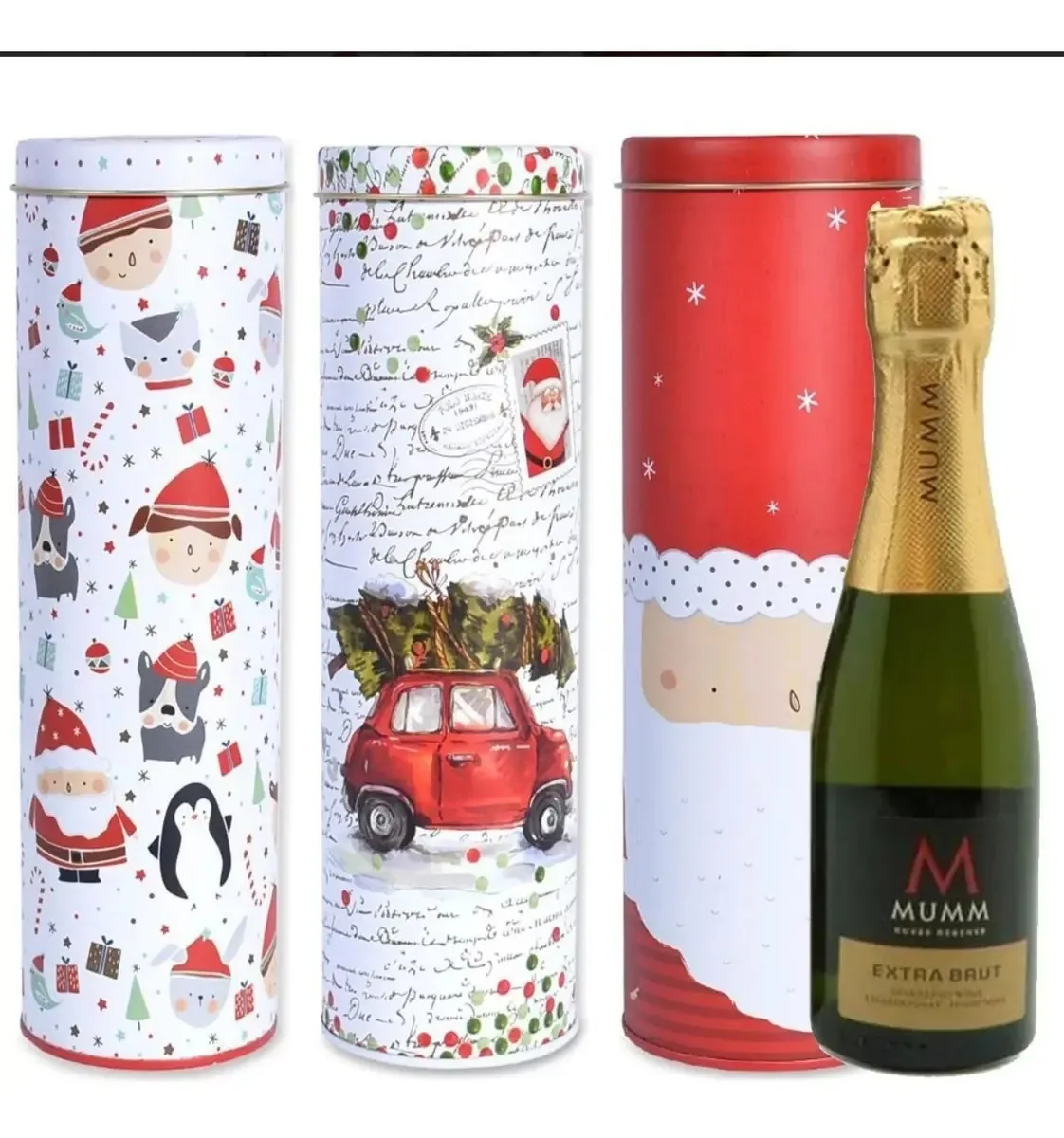 Coleção de Natal Alparamis Lata Champagne