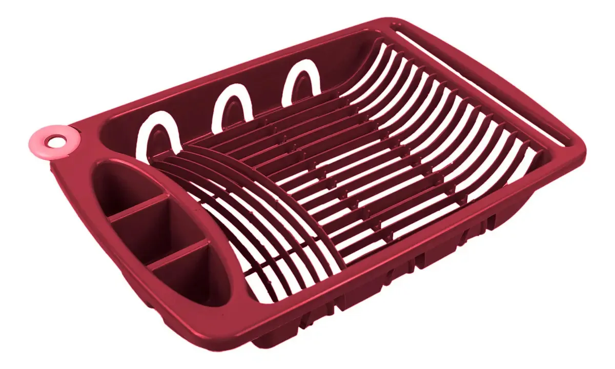 Escorredor de louça Bordo sem bandeja cromada