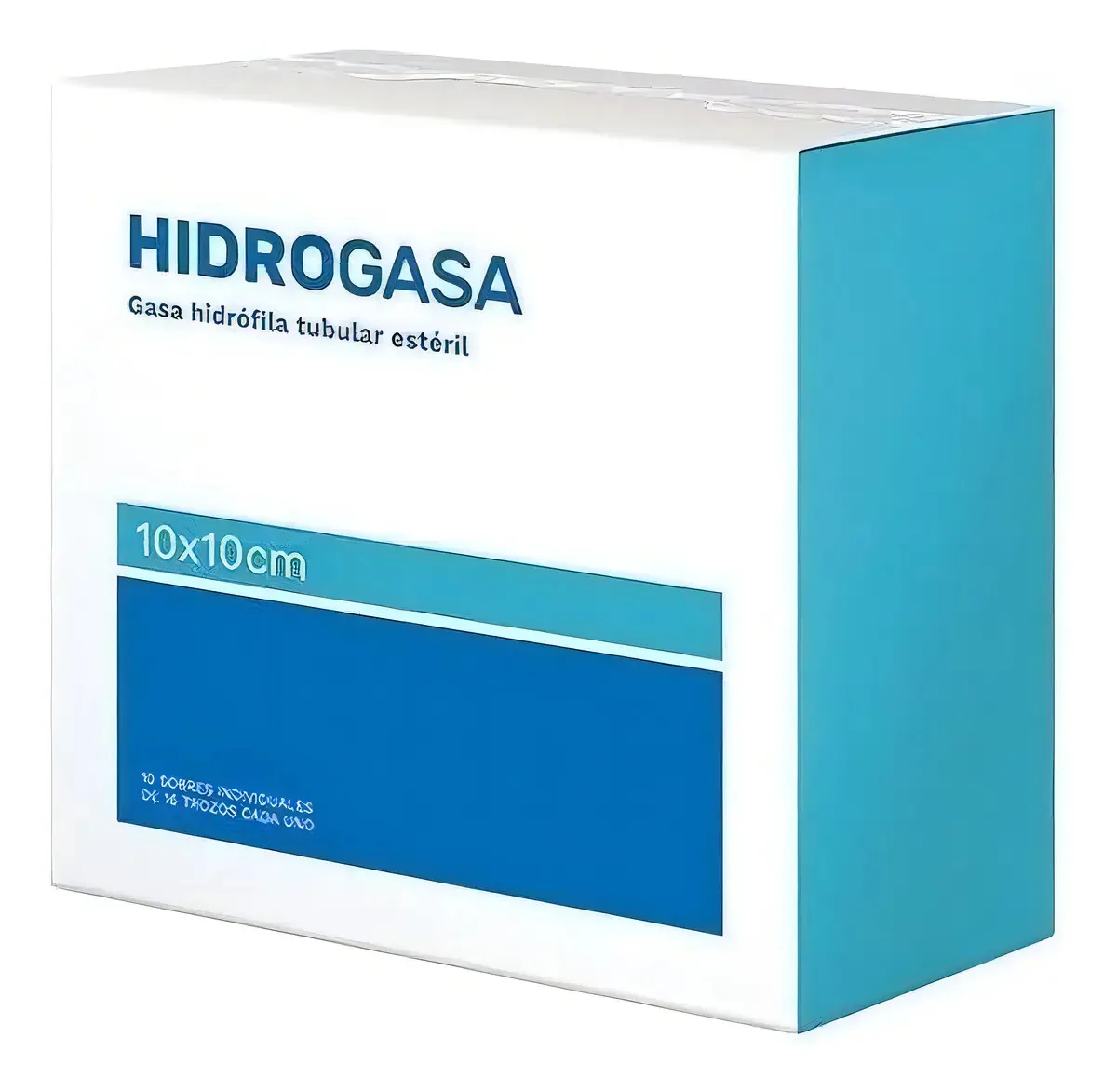 Gaze Esterilizada Caixa Com 10 Envelopes de 10x10cm Hidrogás