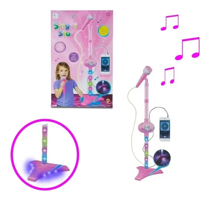 Microfone infantil para pés Nena com MP3