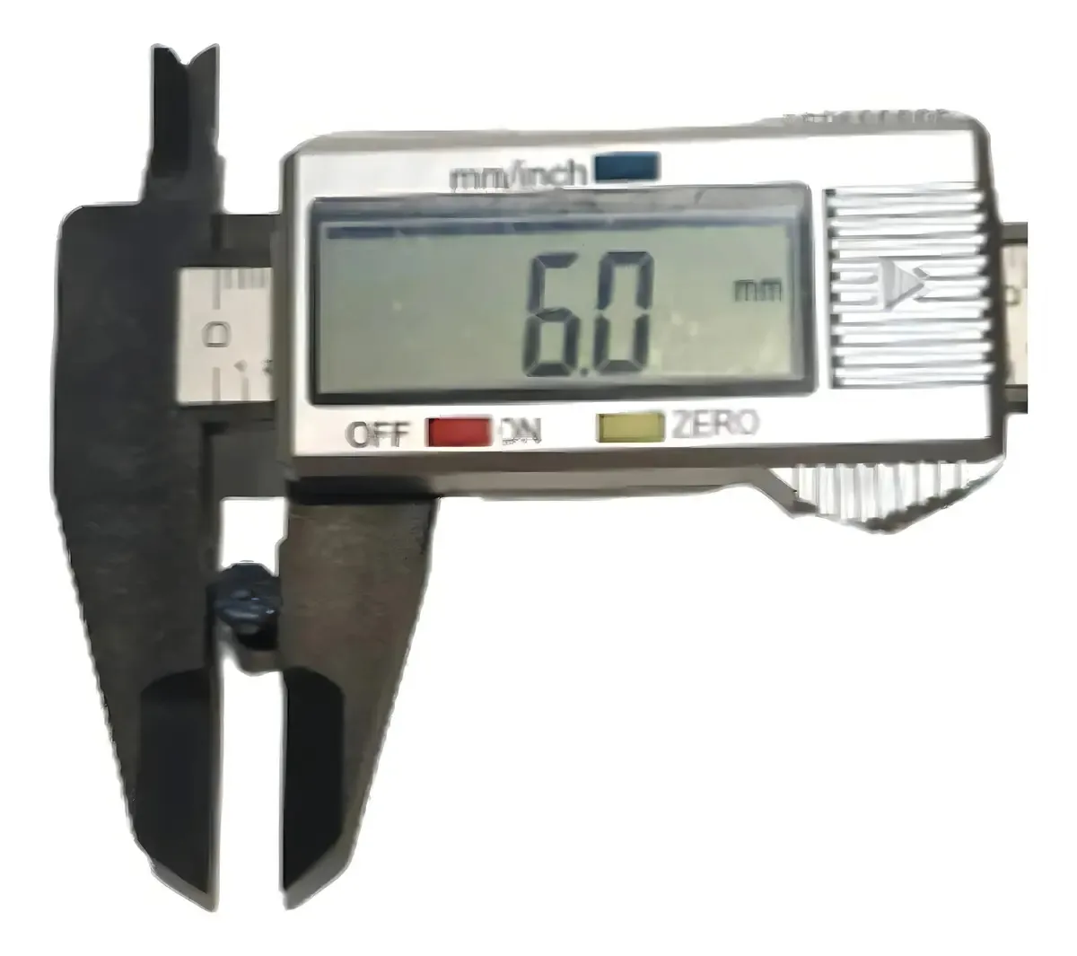 Brinco Aço Falso Alargador Preto 6mm Par Unissex