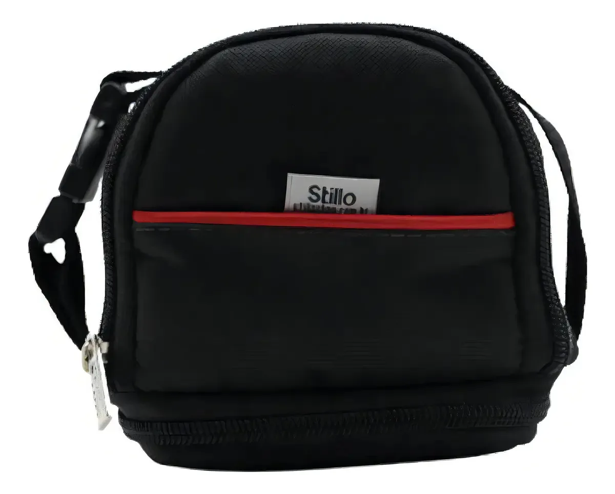 Bag De Quadro Para Bike Stillo - Preto/vermelho