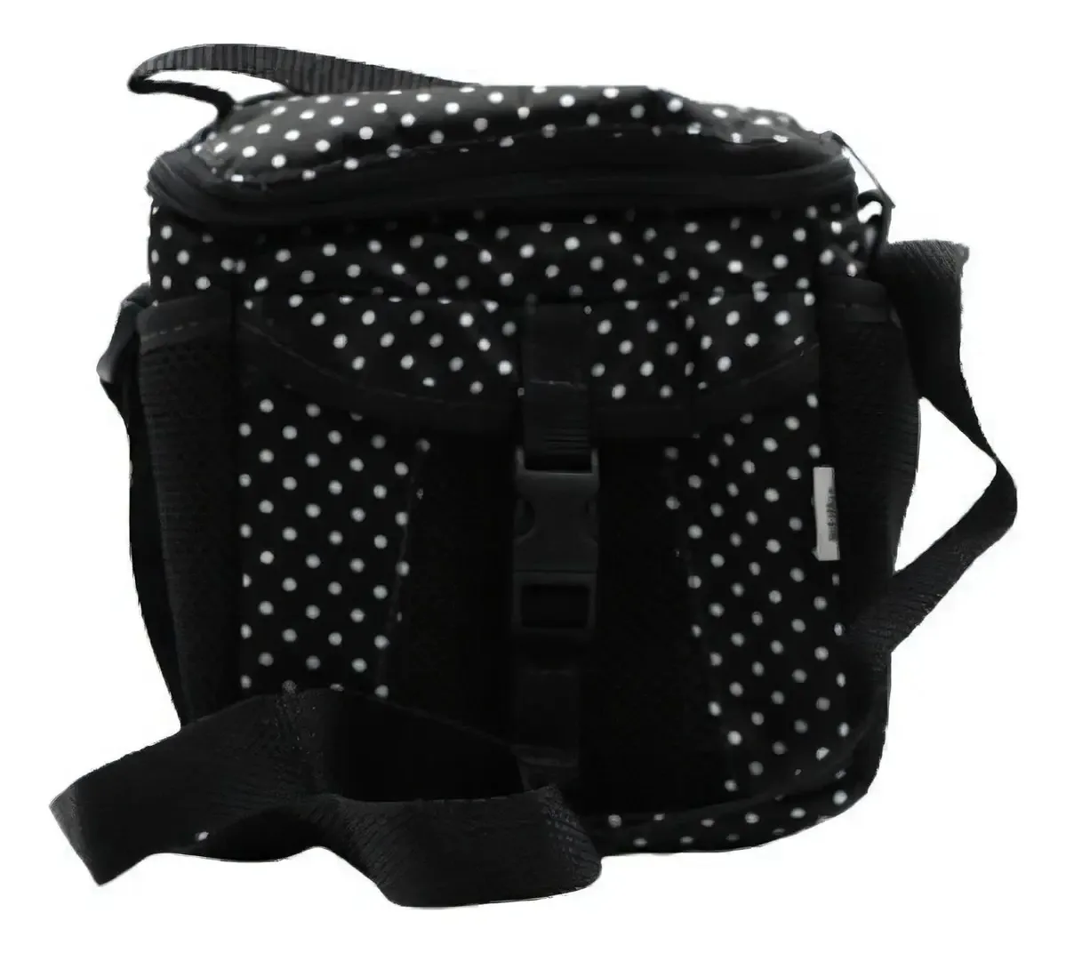 Smashed Shoulder Bag Stillo - Bolinhas Brancas