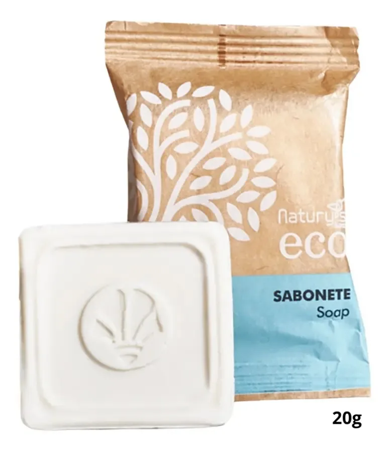 10 Sabonetes 20g Ecológico Sustentável Hotel Motel Pousada