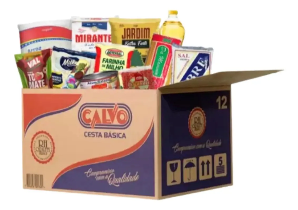 Cesta Básica Premium Qualidade Alimentos Essenciais Família