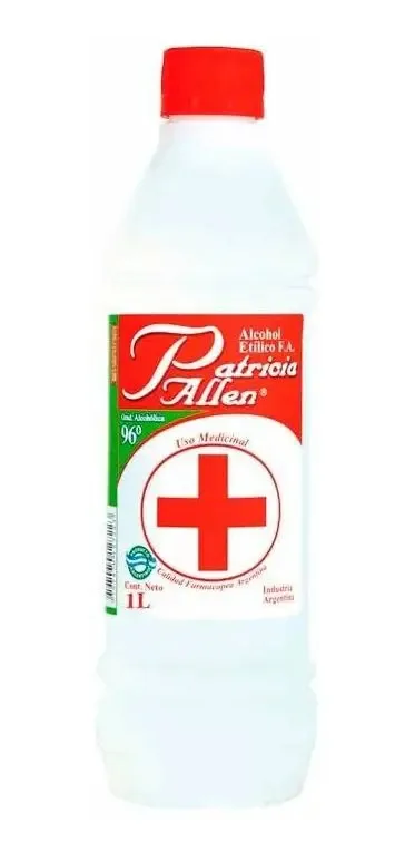 Pacote X 3 Unid. de Álcool 1 Lt Pat.allen