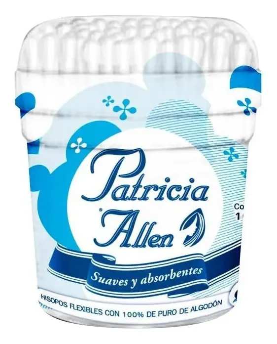 Pack X 3 Unid Cotonetes Pote 100 Un Pat.allen