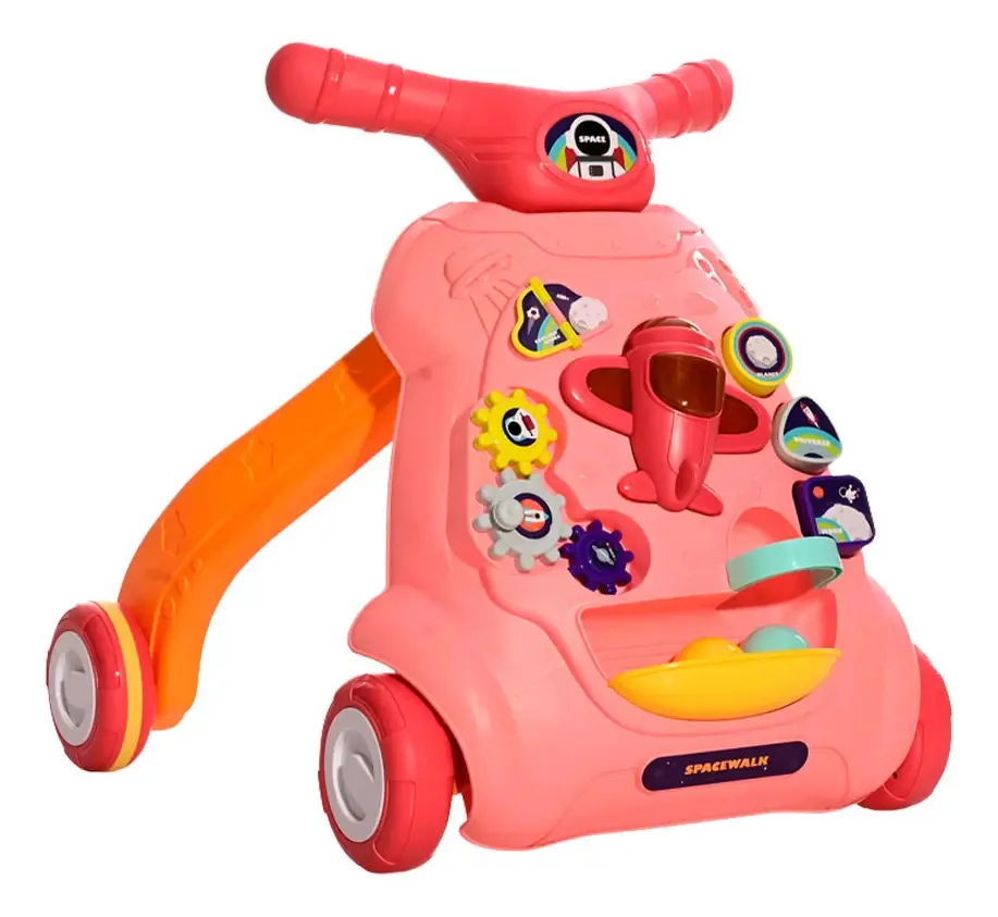 1801 Bebesit Pink Musical Walker