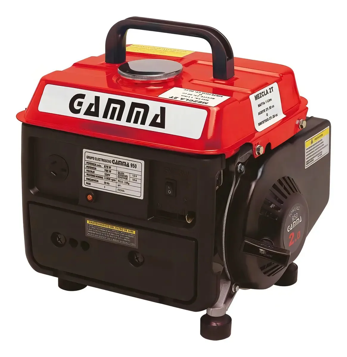 Gerador De Energia A Gasolina 750 W- 220 V - Gamma