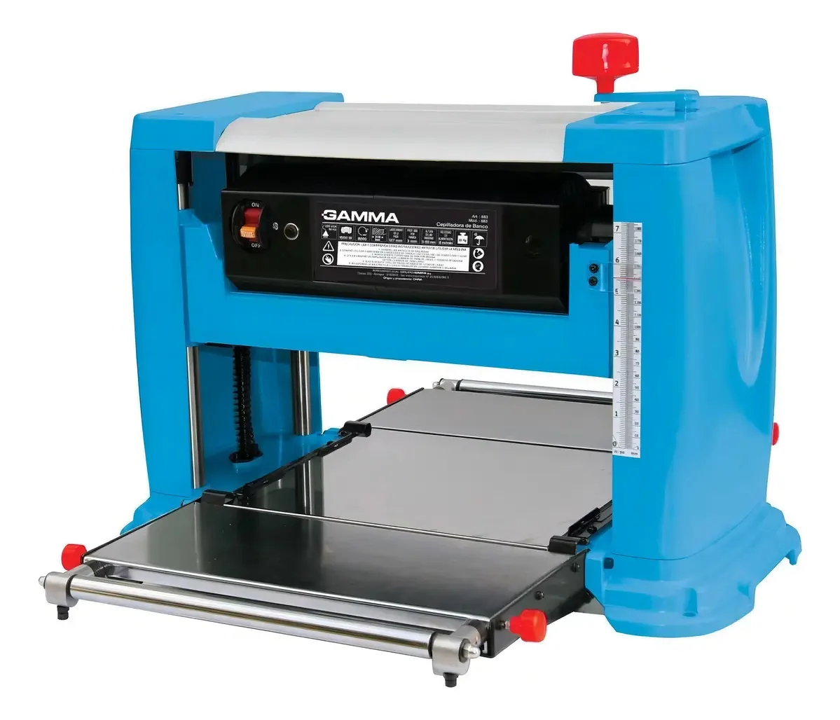 Plaina de madeira Garlopa G683 1500w 318mm Gamma Bench