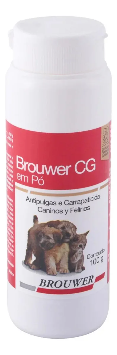Talco Pulguicida E Carrapaticida Brouwer 100g