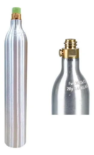 Cilindro Co2 Para Gaseificar Sodastream 150 Bar 0,6kg 6acme