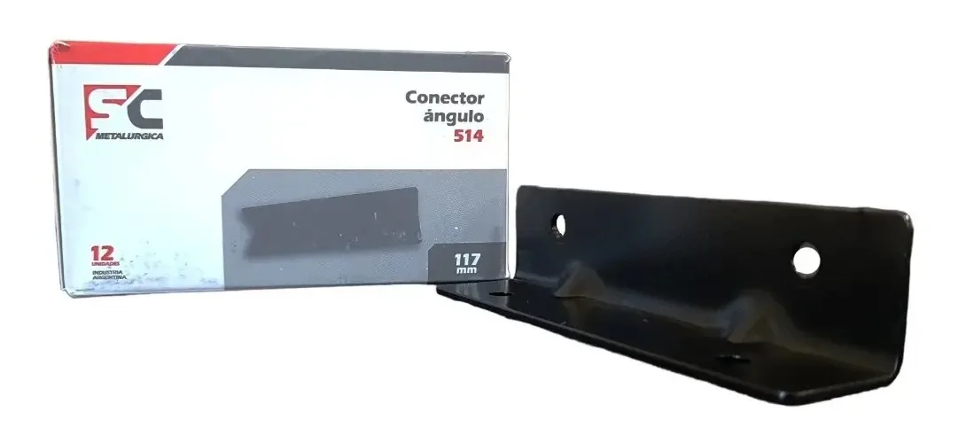 12 suportes de suporte longo para suspensão angular do telhado, 117 mm