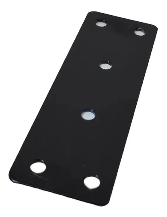 Placa de 12 suportes para junção de suportes, viga de madeira de 42x124mm