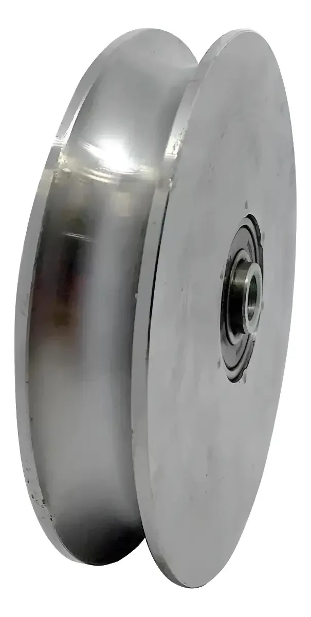 Roldanas U De 2 (50mm) Em Aço Para Portão De Correr - 6 Un