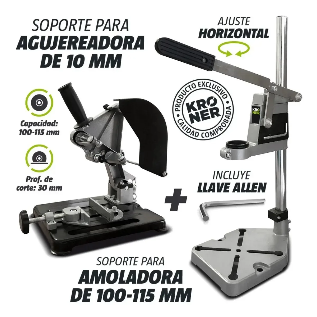 Suporte de bancada para furadeiras Kroner H17+H18