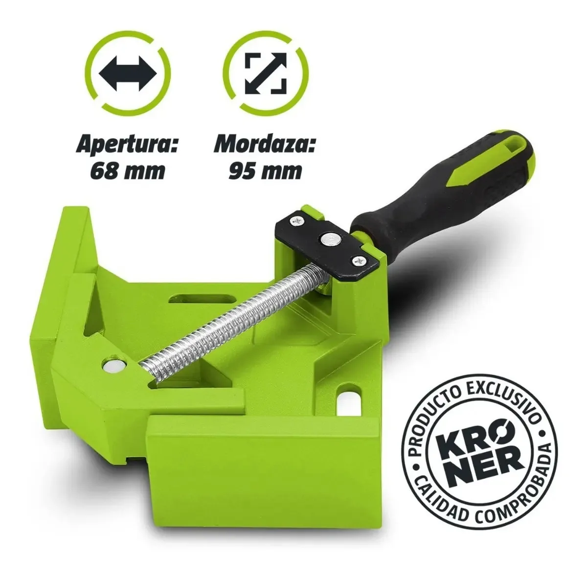 Torno angular de 90 graus Kroner - Ferraria e carpintaria