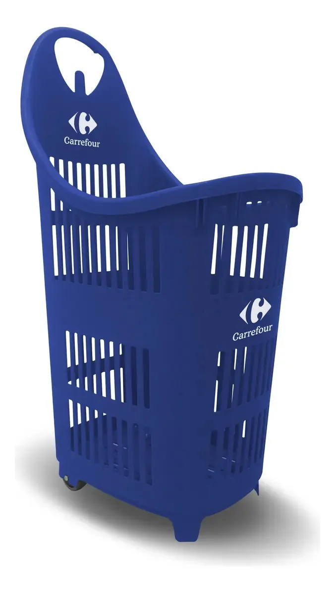 Carrinho de supermercado autoatendimento Kroner Canasto Premium 70lts