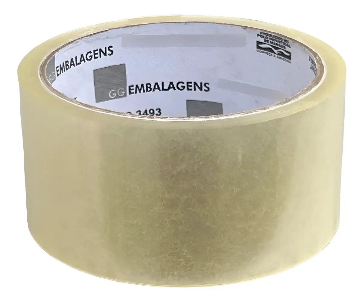 Kit 15 Fitas Adesivas Transparente 48mm X 45 Mts