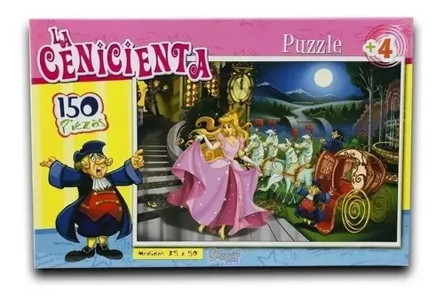 Quebra-cabeças Cinderella X 150 peças