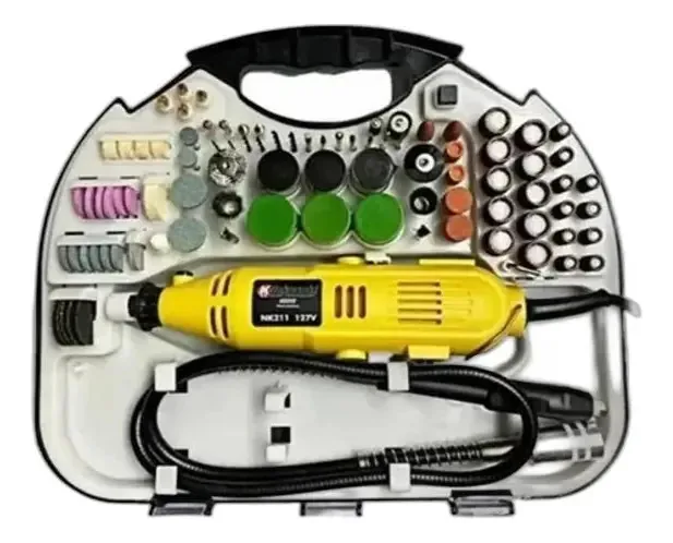 Kit Mini Retifica / Micro Retífica 163 Acessórios 125w Siga