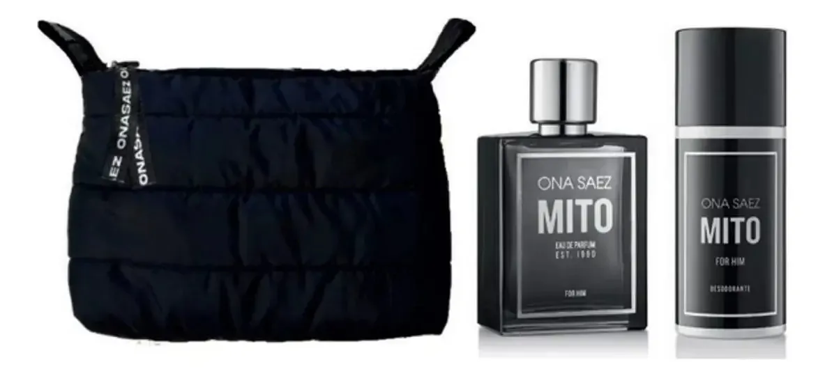 Perfume Masculino Ona Sáez Mito + + Conjunto de Higiene Pessoal
