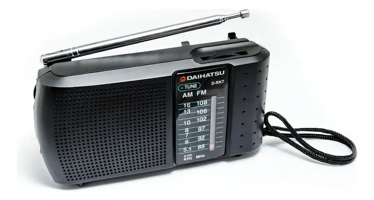 Rádio Pocket AM/FM Daihatsu D-Rk7
