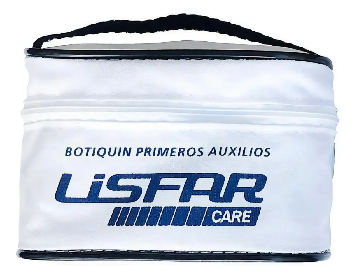 Listar kit de primeiros socorros com bolsa de higiene