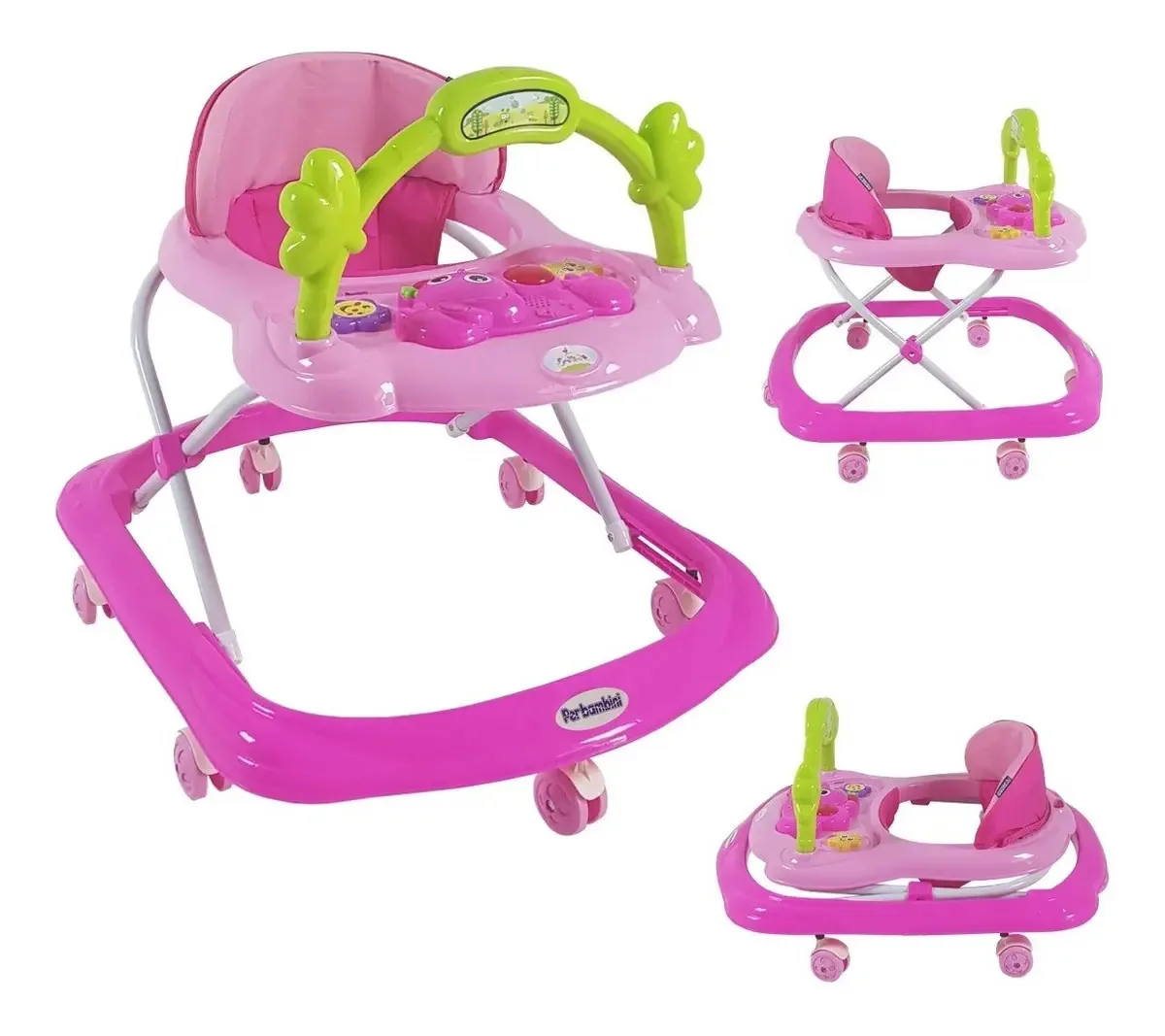 Andador para crianças, Lulu Lc, rosa
