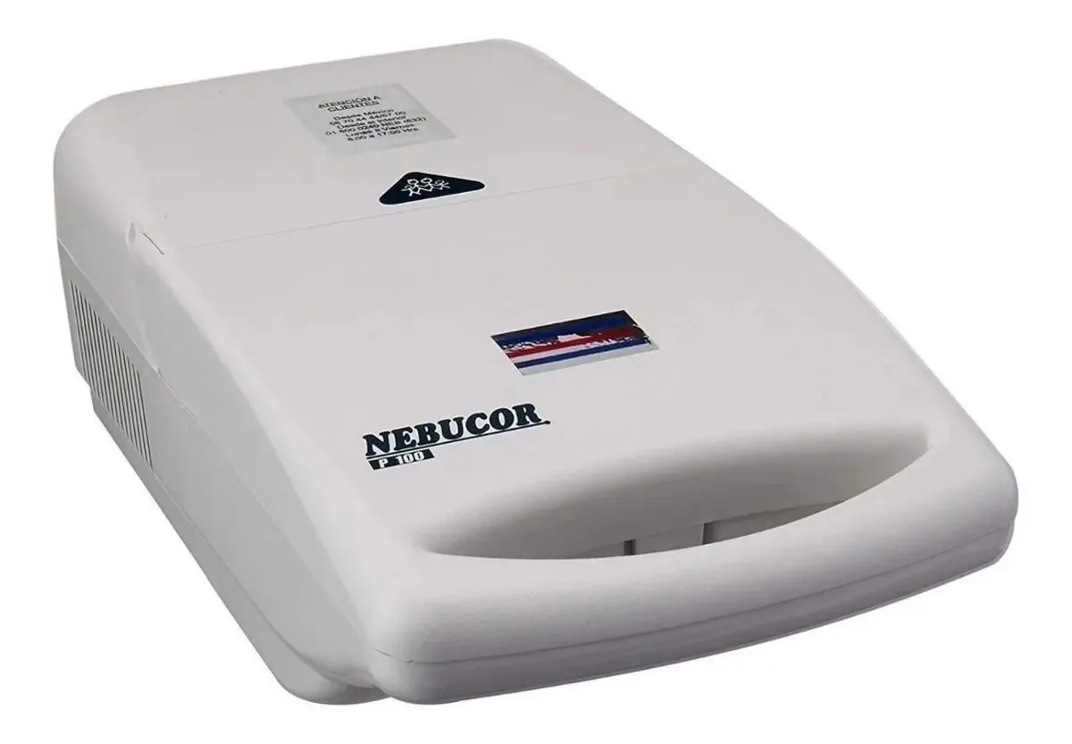 Nebulizador compressor Nebucor P-100 branco