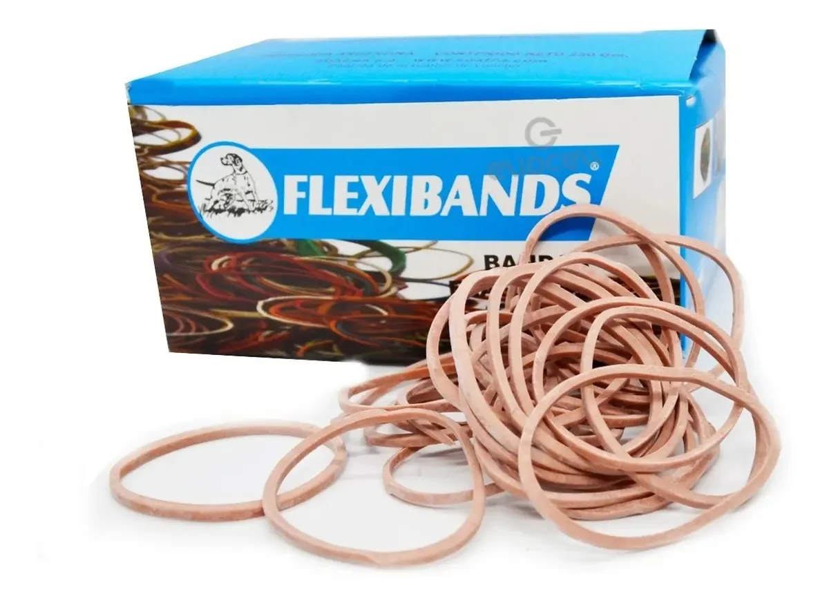 Elástico de borracha para oficina Flexibands BANDAS ELASTICAS FLEXIBANDS natural en caixa tamanho [None]