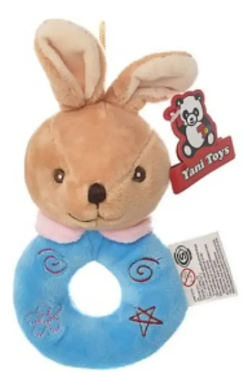 Animal Ring Rattle 8361 Rabbit Color