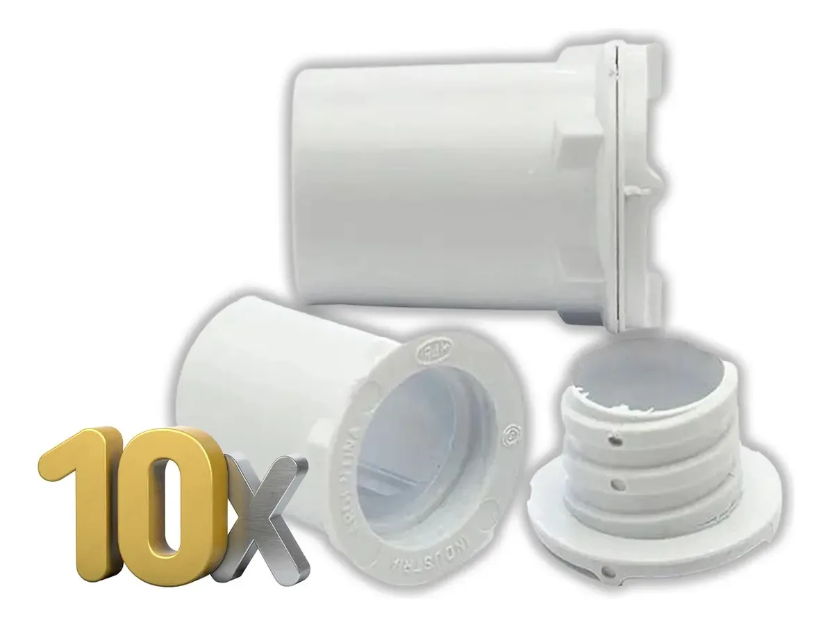 Conector elétrico de PVC de 25 mm 1 tubo corrugado rígido X10 U