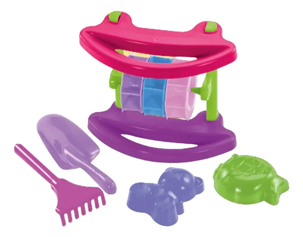 Conjunto de praia Sapito Shovel Rake Mold Jing Toy