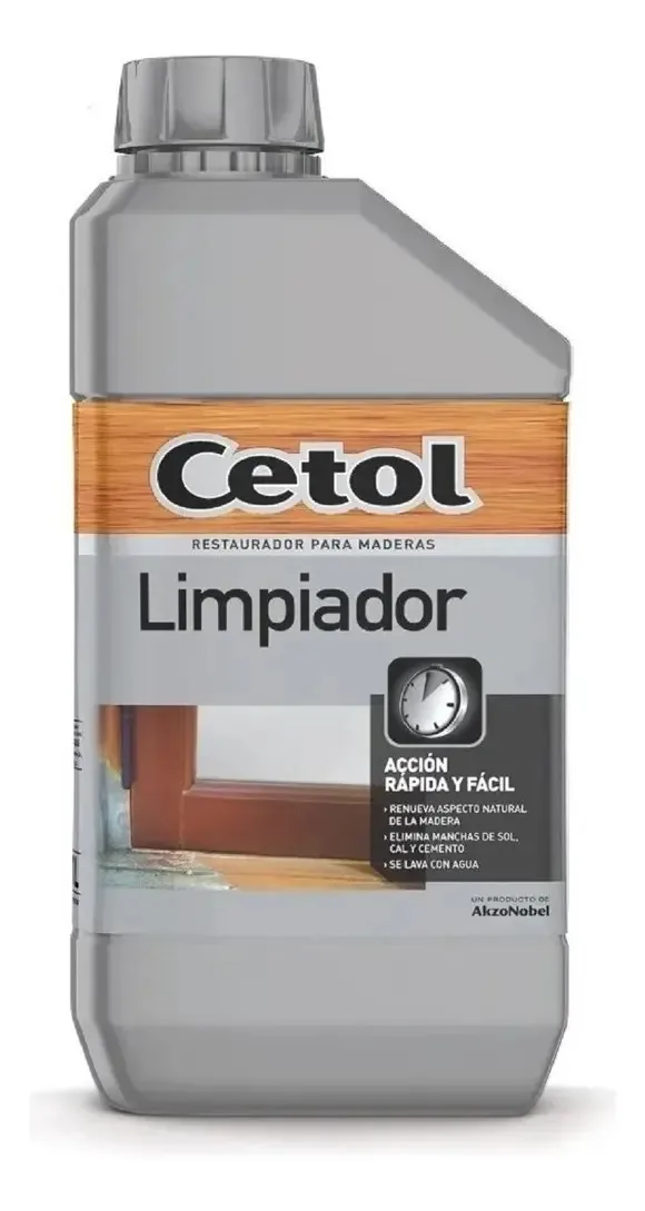 Limpador removedor de manchas de madeira Cetol 1lt
