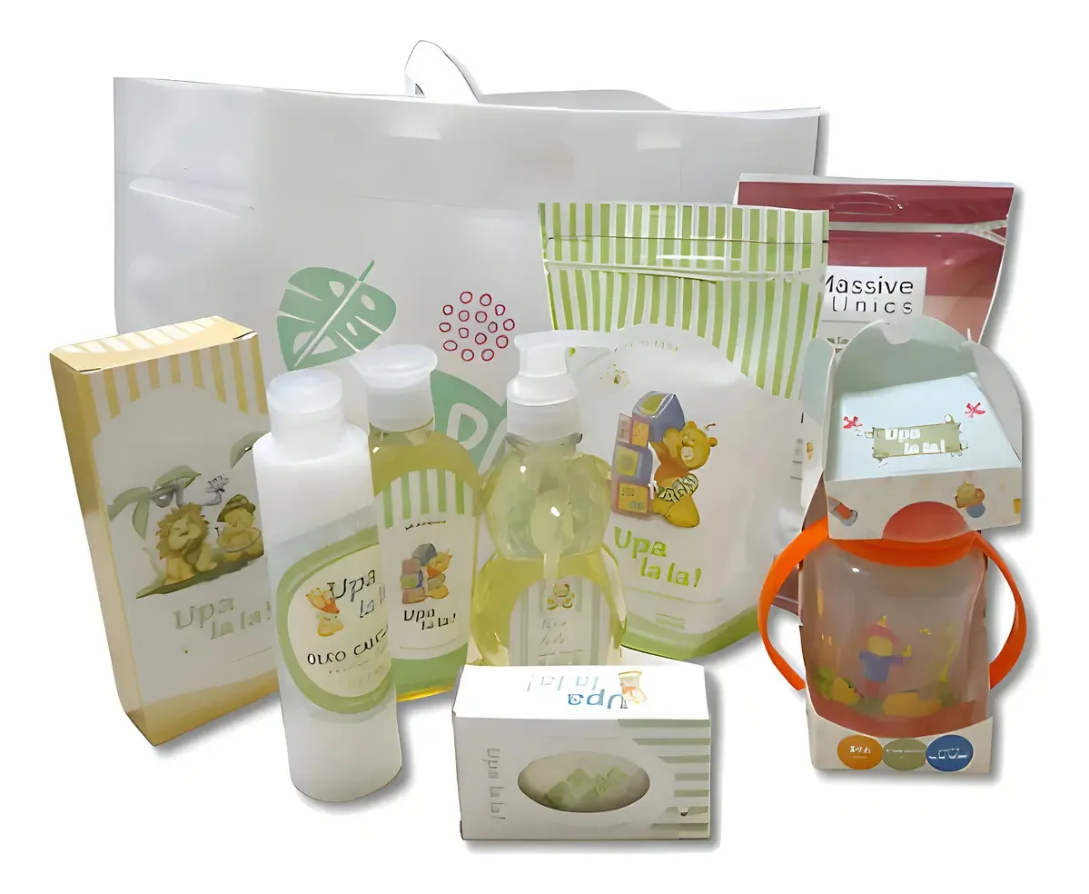 Kit com 11 Itens para Bebê de 0-2 Anos Upa La La! Cor Laranja