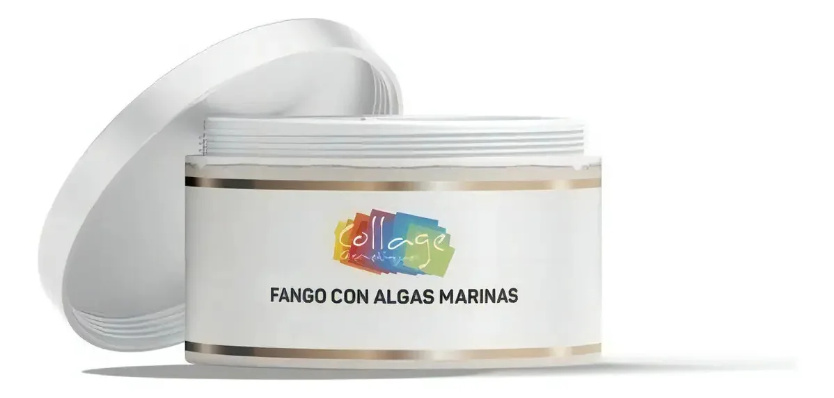 Creme de lama facial Collage com algas marinhas 250 grs