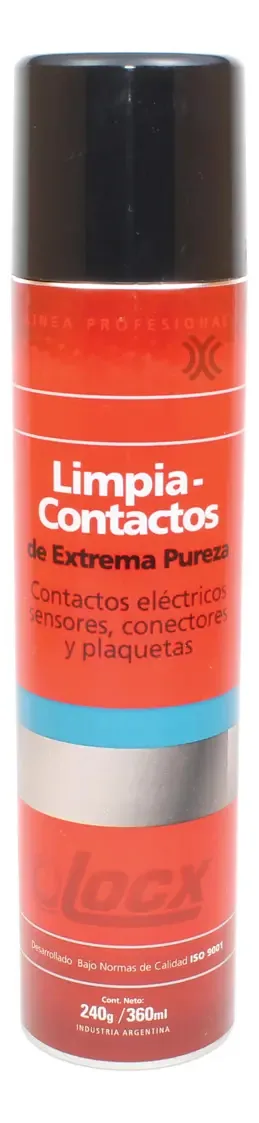 Limpador de contato elétrico, sensores, conectores e plaquetas