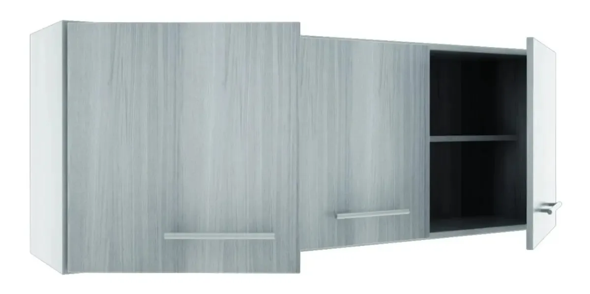 Prateleiras Wenge Alacena 1,40 M 3 portas C/brancas ou brancas