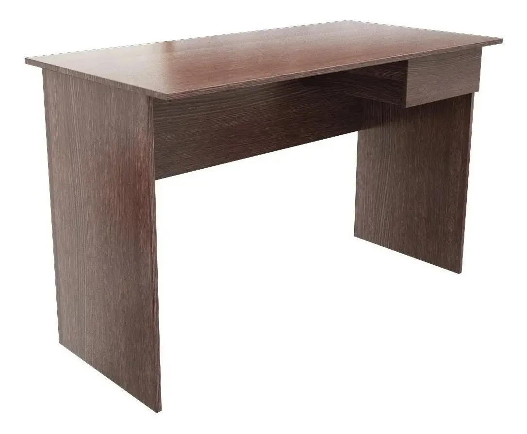 Mesa de mesa de melamina PC Notebook 1 gaveta Orlandi Modern Wenge Color