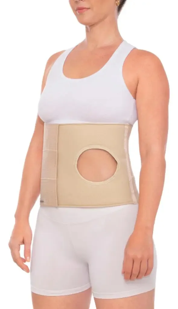 Bolsa de ostomia para ostomia e ostomia na cintura pós-operatória