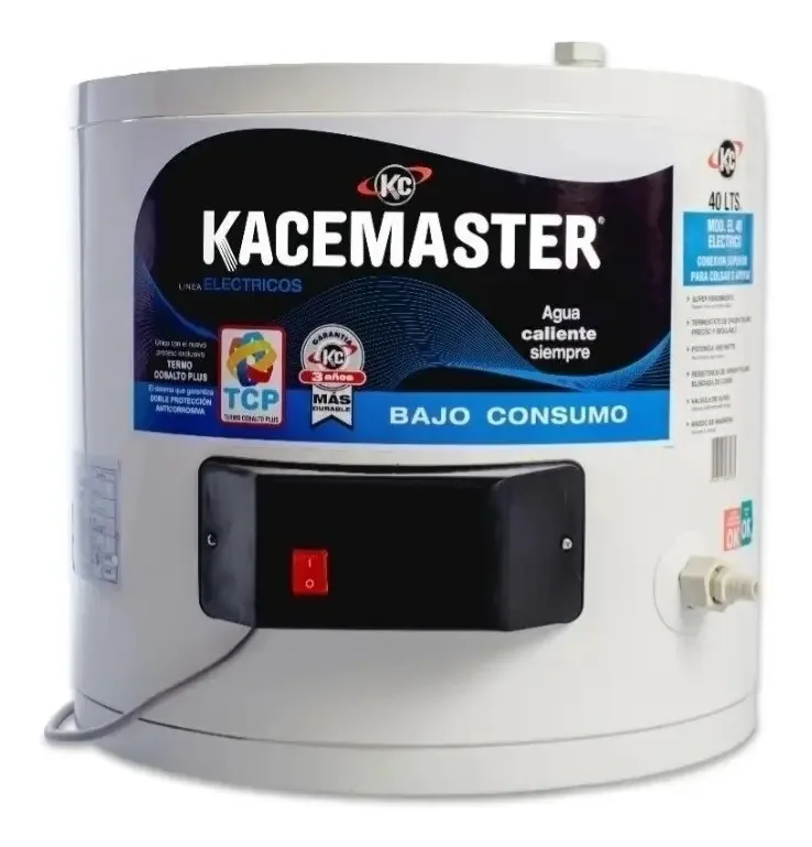 Aquecedor elétrico de água Kacemaster 40 S branco 40L